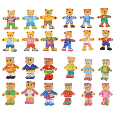 EcoToys ChicCub | Estimula la creatividad y la fantasía - Rompecabezas de disfraces Boris